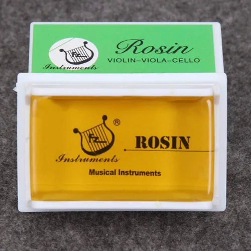 Miniatura 6 de Rosin Natural para violín violonchelo viola colofonia luz baja polvo para arcos cuerda instrumento musical accesorio amarillo con estuche 3