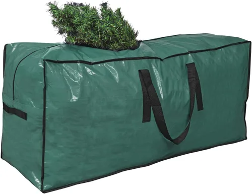 Bolsa grande de almacenamiento para árbol de Navidad de 65 pulgadas, de la marca Primode Verde