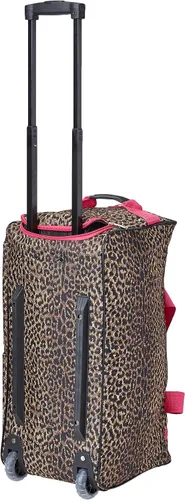 Miniatura 2 de Valija de viaje con ruedas, de 22 pulgadas, de Rockland, Pink Leopard), PRD322-PINKLEOPARD