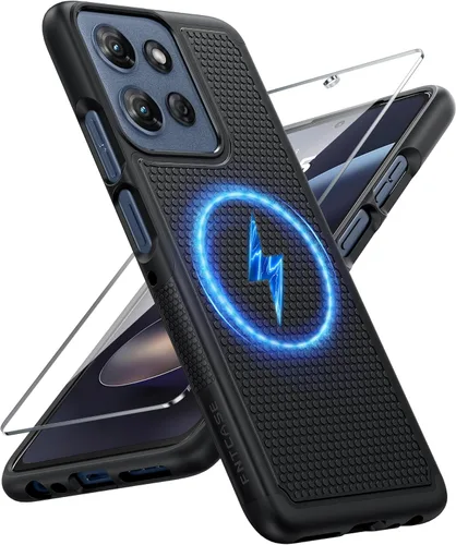 Miniatura 70 de FNTCASE Funda para teléfono Galaxy A14-5G: protección contra caídas de grado militar Samsung A14 5G, probada contra caídas de 14 pies, protector