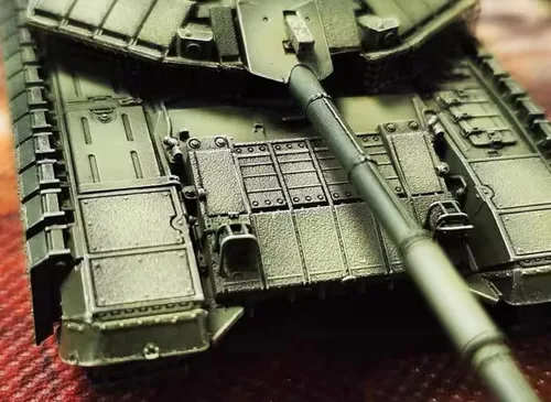 Miniatura 5 de Modelo de plástico fundido a presión, escala 1/72 modelo de tanque ruso T90M 2023, juguetes para adultos y regalo, 5.2 pulgadas x 1.9 pulgadas