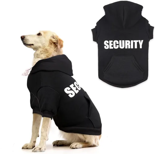 Miniatura 7 de Sudadera con capucha para perro, suéter de seguridad para perro, suave forro polar cepillado, sudadera con capucha con bolsillo para perros medianos