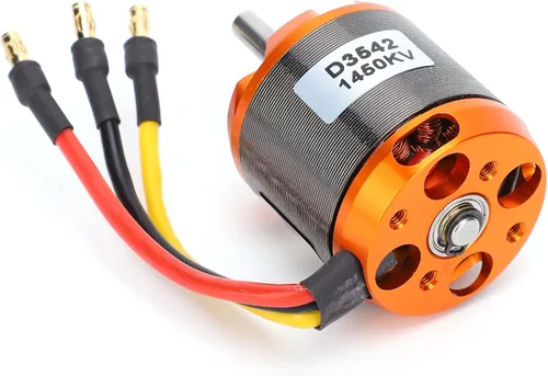 Bnineteenteam Motor de avión RC, D3542 Motor sin escobillas 1450KV / 1250KV / 1000KV Motor RC sin escobillas de bajo ruido para aviones RC de ala
