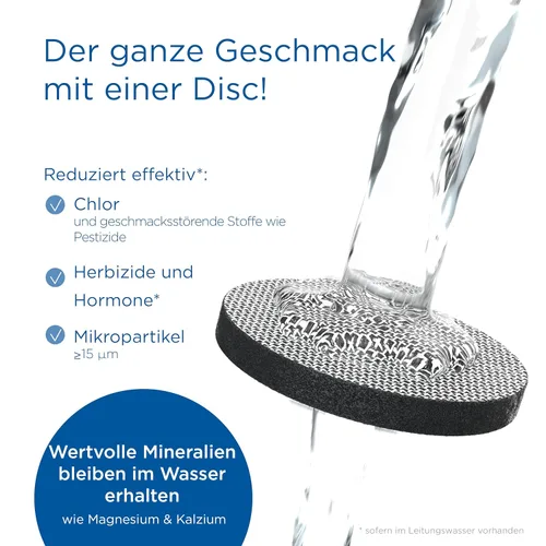 Miniatura 2 de Brita MicroDisc - Cartucho de filtro de agua, 1 unidad (paquete de 3), color blanco. Accesorios
