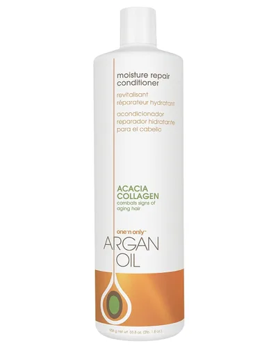 Miniatura 8 de One 'n Only Acondicionador reparador de humedad de aceite de argán, ayuda a desenredar y suavizar la cutícula del cabello dañada para mejorar