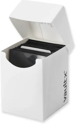 Miniatura 4 de Caja de almacenamiento para cartas de mazo Vault X y 150 fundas negras para cartas, se adapta a más de 100 cartas con funda, tamaño estándar grande