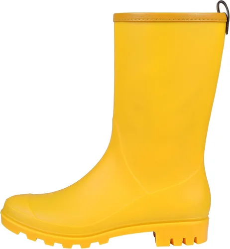 Miniatura 2 de Litfun Botas de lluvia de media pantorrilla para mujer, impermeables, ligeras, para jardín