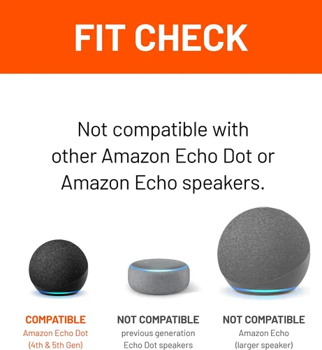 Miniatura 2 de Made For Amazon Wall Mount, for Echo Dot (5th generation)