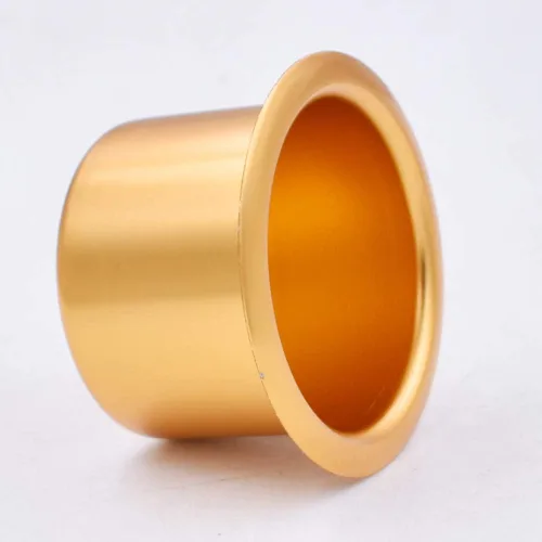 Miniatura 2 de mollensiuer 2 piezas de soporte para tazas de metal para sofá reclinable, inserto de reemplazo para portavasos, portalatas para sofá, barco, Dorado