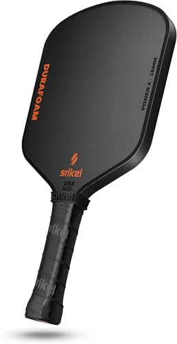 Miniatura 9 de DuraFoam - Paleta de pickleball profesional de fibra de carbono T700, raqueta de núcleo de espuma 100% para disparos consistentes, potencia y control
