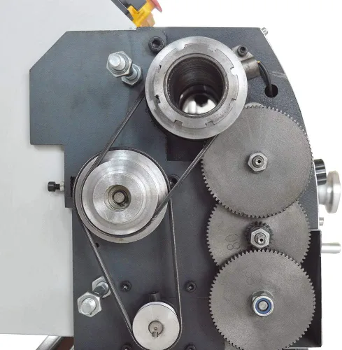 Miniatura 4 de Techtongda Torno de banco de velocidad variable de 8 x 16 pulgadas con torno de banco de motor sin escobillas de 900 W, 110 V MT5