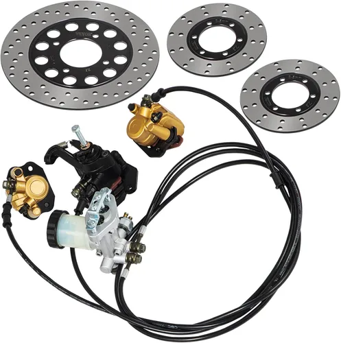 Kit de cilindro maestro de freno para Go Kart VEVOR Kit de freno hidráulico para Go Kart Kit de freno universal para Go Karts Kandi Completo Incluye