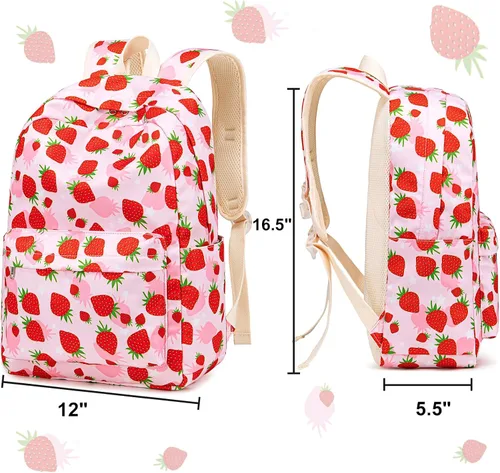 Miniatura 48 de CAMTOP - Conjunto de mochila y lonchera con estampados divertidos para niños de preescolar y primaria), Y0058-2