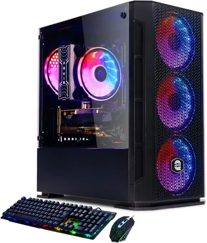 Miniatura 3 de AQVIN Torre de escritorio para computadora de juegos - Procesador Intel Core i7 de 4 núcleos hasta 3.9 Ghz, almacenamiento SSD de 1 TB de memoria