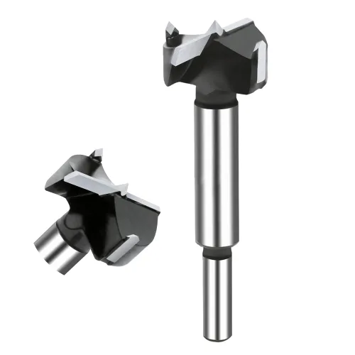 Miniatura 12 de Broca Forstner de carburo de 1/4 pulgada, broca Forstner con punta de carburo de 6 mm para madera dura, juego de sierras de perforación para madera