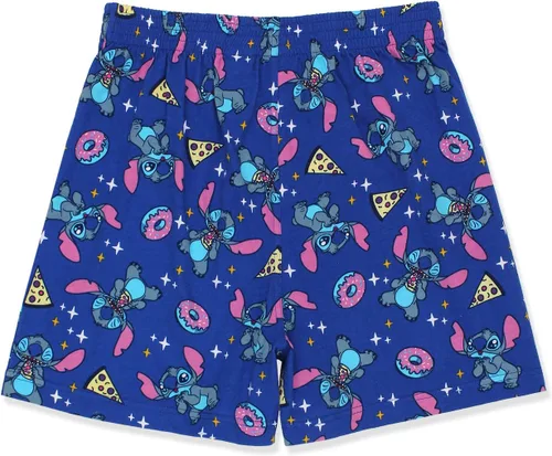 Miniatura 2 de Disney Lilo & Stitch - Pantalones cortos de algodón para hombre, con botones