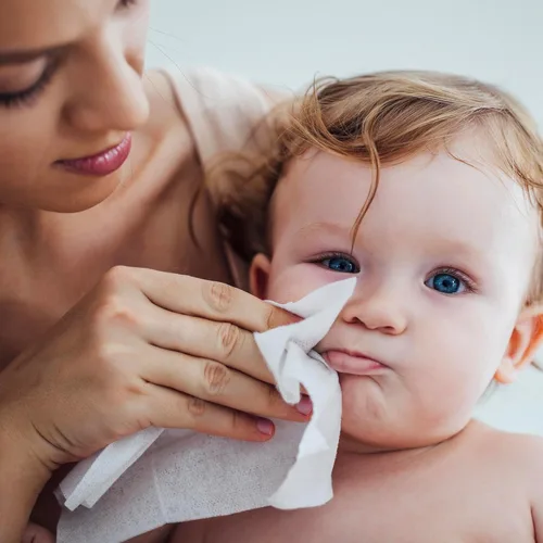 Miniatura 10 de Mustela Agua limpiadora para bebés, agua micelar sin enjuague, con aguacate natural y aloe vera, para cara, cuerpo y pañal del bebé, paquete de 1