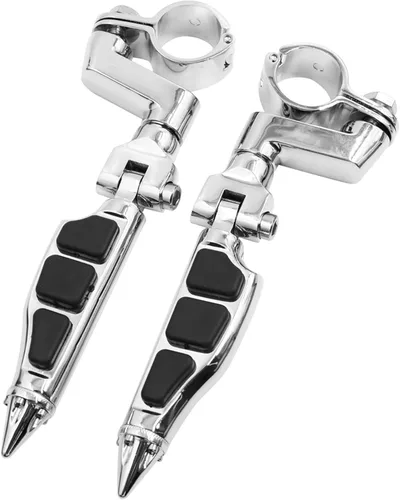 Miniatura 9 de F FIERCE CYCLE 1 par 25,4mm de reposapiés traseros de aluminio para motocicleta, juego de reposapiés, reposapiés, soporte de reposapiés, bicicleta