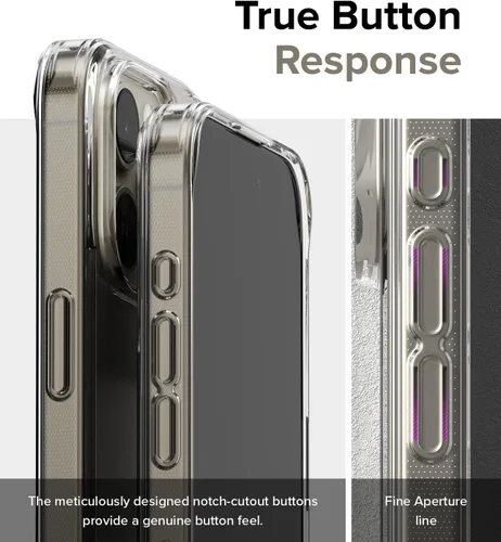 Miniatura 9 de Ringke Fusion para iPhone 15 Pro Max Funda [Resistente al Aceite y Suciedad] Tecnología Anti-Huellas Dactilares Previene Manchas Grasosas Funda