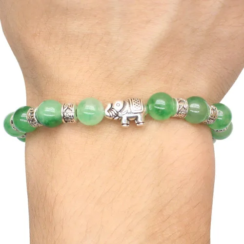 Miniatura 3 de WEELOVEE - Pulsera de cuentas de 8mm0.31 de piedra natural artesanal para mujeres y hombres, para curación, budista, chakra, yoga, meditación