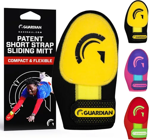 Miniatura 19 de Guante deslizante Guardian Baseball - Tallas para jóvenes y adultos - Guante deslizante para béisbol - Correa de compresión elástica