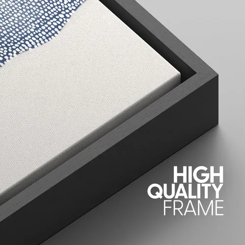 Miniatura 247 de SIGNWIN Lienzo enmarcado para pared, arte con pinceladas de flujo neutro en tonos beige abstractos, ilustraciones, arte moderno, decorativo