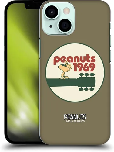 Miniatura 52 de Head Case Designs Funda rígida con licencia oficial de Peanuts Snoopy Woodstock Far Out Woodstock 50th compatible con Apple iPhone 15 Plus