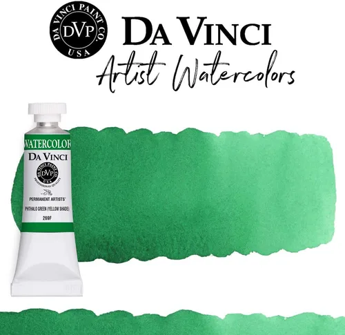 Miniatura 70 de DA VINCI PAINTS Pintura Acuarela Profesional para Artistas, Alizarin Crimson (Quinacridone), 37ml Índigo