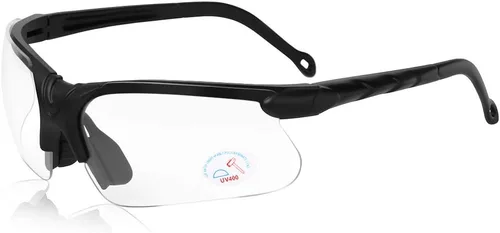 Miniatura 8 de Xaegistac Gafas de disparo con estuche Gafas de seguridad antivaho para cazadores para adultos Transparente