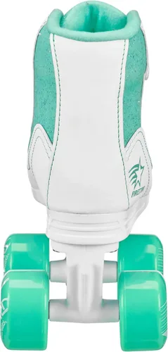 Miniatura 4 de Roller Derby Firestar Patines para Niños, Niñas, Principiantes, Infantiles Blanco/Verde menta