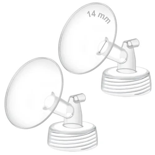Miniatura 16 de Maymom Brida ancha compatible con bomba Spectra S1 S2, 0.748 in, 1 unidad Una brida transparente