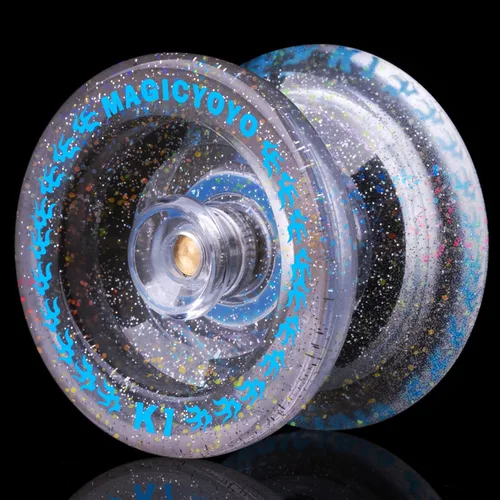 Miniatura 16 de Magicyoyo - YoYo K1-Plus con bolsa Yoyo + 3 cuerdas y guante Yo-Yo de regalo, K1 Responsive nueva versión, Azul