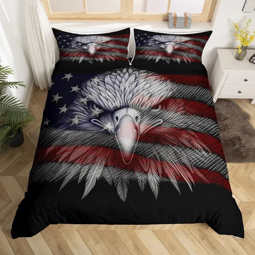 Miniatura 27 de Erosebridal - Juego de ropa de cama con diseño de parque nacional, funda de edredón de montañas humeantes, funda de edredón verde bruma y árbol