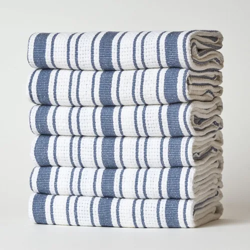 Miniatura 23 de Juego de Toallas de Cocina – Paquete de 3 (20 x 30 pulgadas) Extra Grandes de Algodón Premium para Cocina – Absorbentes – 100% Algodón – con Lazo