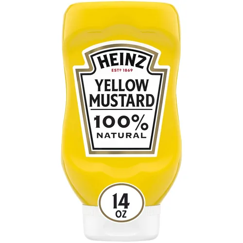 Miniatura 10 de Heinz Mostaza amarilla, 14 oz (396.89 g)