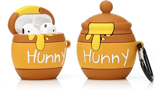 Miniatura 3 de Funda divertida y bonita compatible con Apple Airpods 1 y 2 [serie de comida de postre] [El mejor regalo para niñas, niños o parejas]