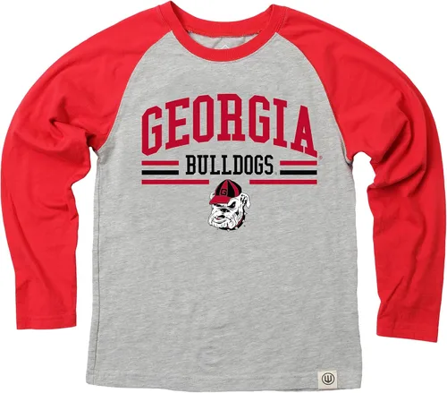 Miniatura 33 de Wes and Willy NCAA playera raglán de manga larga para niños