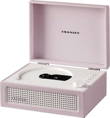 Miniatura 12 de Crosley CR3517A-AM Voyager - Reproductor de CD portátil retro con altavoces estéreo Bluetooth y radio FM, Amythest