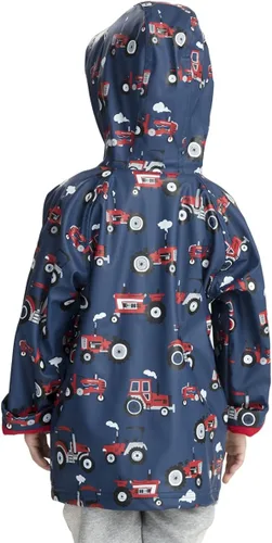 Miniatura 3 de Hatley Chubasquero con estampado pequeño para niño, Gris