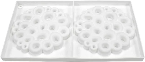 Miniatura 4 de Moldes de silicona circulares de burbuja para chocolate de mostsom, moldes para hornear de grado alimenticio y antiadherentes para hacer chocolate