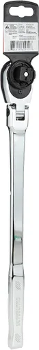 Miniatura 2 de CRAFTSMAN Trinquete de cabeza flexible, mango largo de cabeza de pera, SAE, 72 dientes, 1/2 pulgada (CMMT99430)