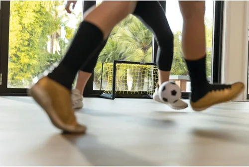 Miniatura 5 de SKLZ Mini portería profesional, incluye bola suave de 5 pulgadas, marco fácil de montar