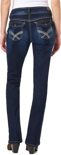 Miniatura 2 de WallFlower Jeans elásticos Insta Stretch Juniors con corte de bota y curvas para mujer (estándar y extragrande)