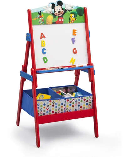 Miniatura 4 de Delta Children Caballete de actividades de Mickey Mouse, certificado Greenguard Gold