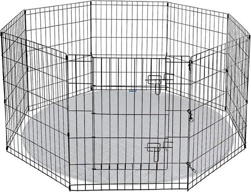 Miniatura 6 de Paquete de 2 almohadillas lavables para orina de perros, impermeables, redondas, de 48 pulgadas, almohadillas reutilizables para orina, almohadillas