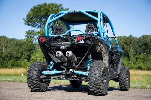 Miniatura 4 de Rough Country Placa de enganche receptor de 2" para Can-Am Maverick 2013-2018 - 97015 Negro