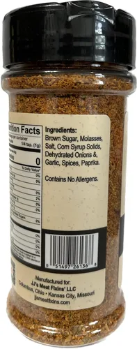 Miniatura 3 de JJ's Meat Fixins Original - Mezcla multiusos de peso neto, 5 onzas (5.01 oz), botella de 8 onzas líquidas