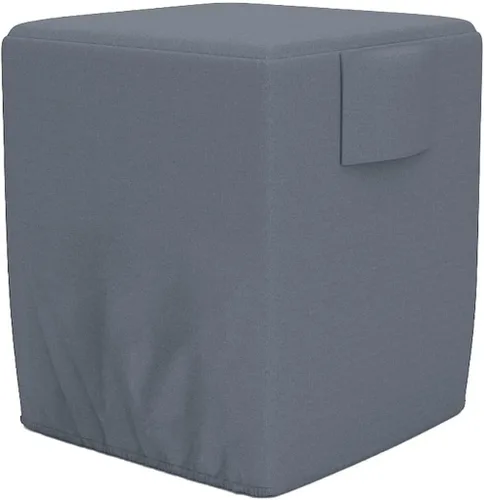 Miniatura 10 de AKEfit Cubierta de Aire Acondicionado para Exterior, Impermeable de Servicio Pesado, Defensor de AC con Tela Oxford Duradera, Protector de AC Negro