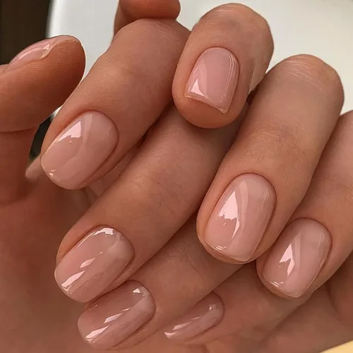 Miniatura 10 de Uñas postizas a presión en forma de almendra, uñas postizas medianas y brillantes, uñas adhesivas con punta francesa, cobertura completa, uñas