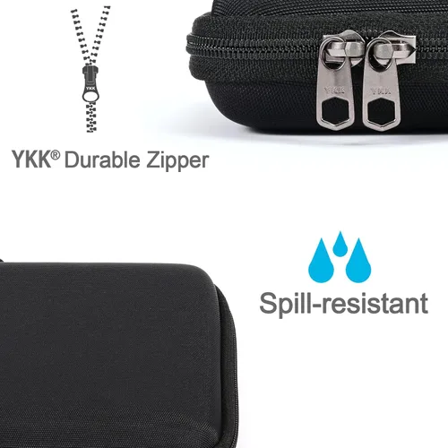 Miniatura 3 de RAIACE Estuche de almacenamiento rígido compatible con Logitech MX Keys Mini teclado mecánico inalámbrico de rendimiento iluminado. (solo funda)